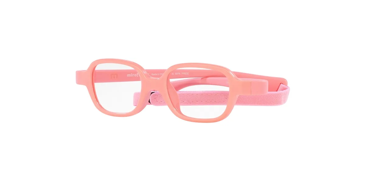 Óculos de Grau Infantil Miraflex 0MF4004 K615 40 Acetato Rosa