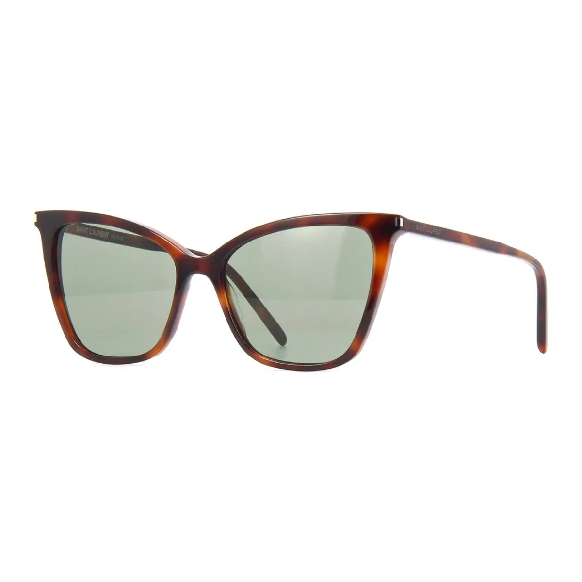 Óculos de Sol Saint Laurent SL 384-002 Marrom Mesclado