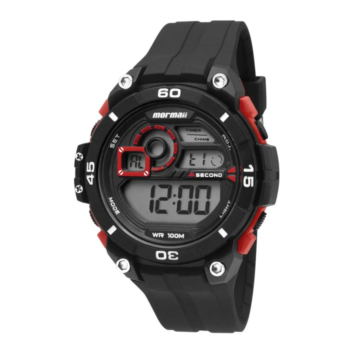 Relógio Mormaii Wave Digital Masculino - MO2019/8R