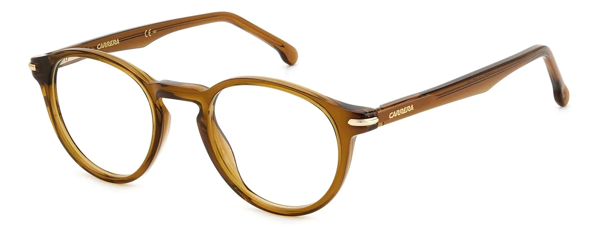 Óculos de Grau CARRERA 310 09Q 4821 R Acetato Marrom Transparente