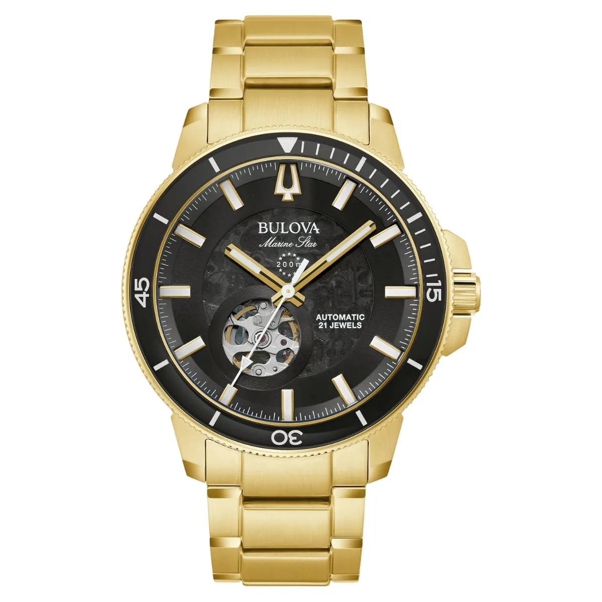 Relógio Bulova Marine Star Automático Masculino - 97A174N