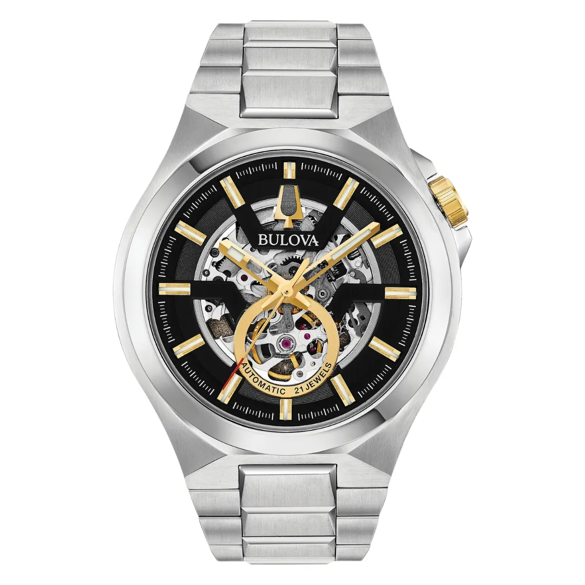 Relógio Bulova Máquina Automático Masculino - 98A224N
