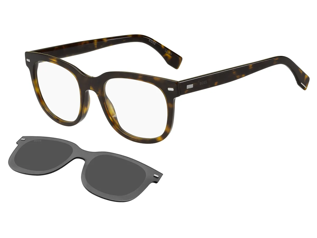 Óculos de Grau Hugo Boss com Clip-On - BOSS 1444/CS-1 086 52IR