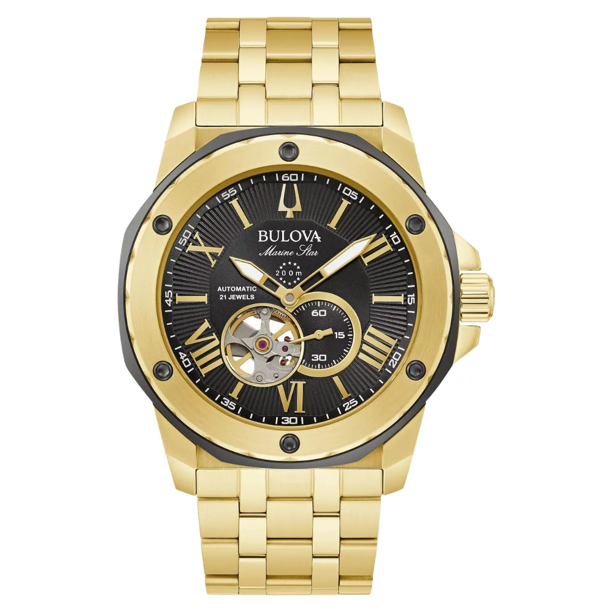 Relógio Bulova Marine Star Automático Masculino - 98A273