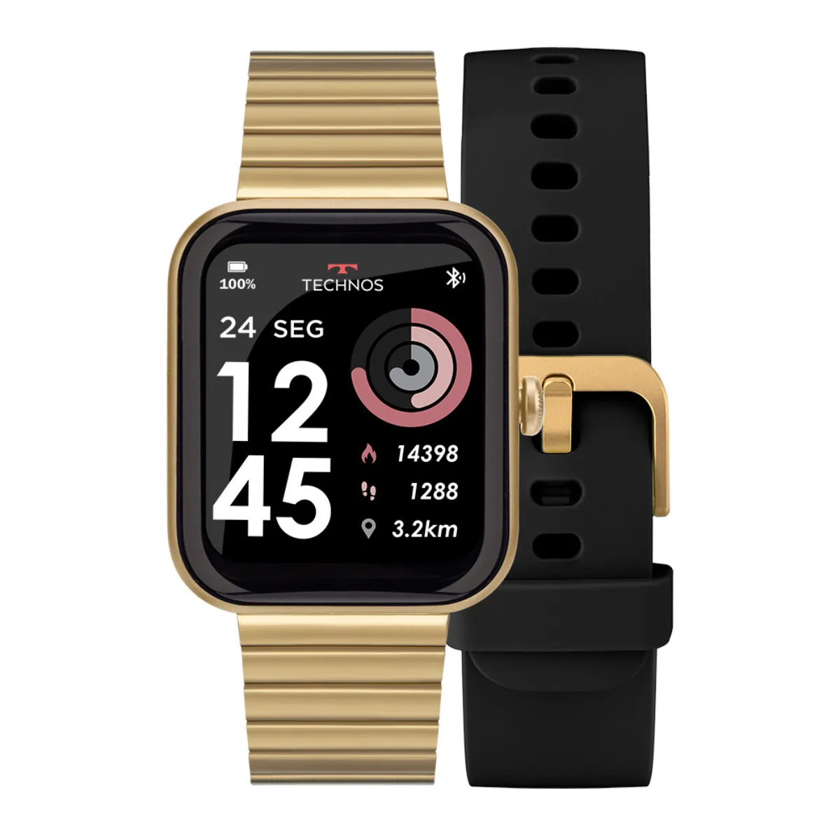 Smartwatch Technos Connect Max Unissex - TMAXAH/7D