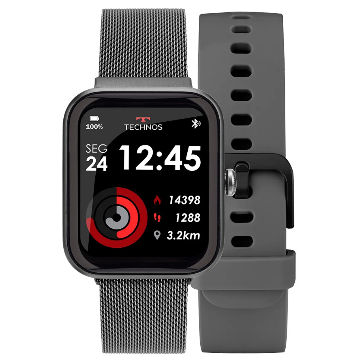 Smartwatch Technos Connect Max Unissex - TMAXAD/5F