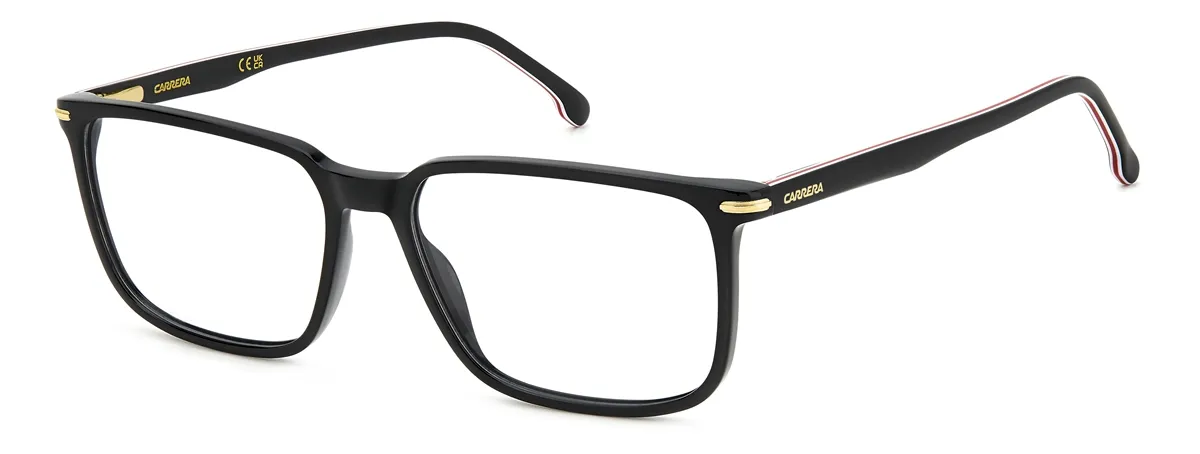 Óculos de Grau CARRERA 326 807 5716 Acetato Preto
