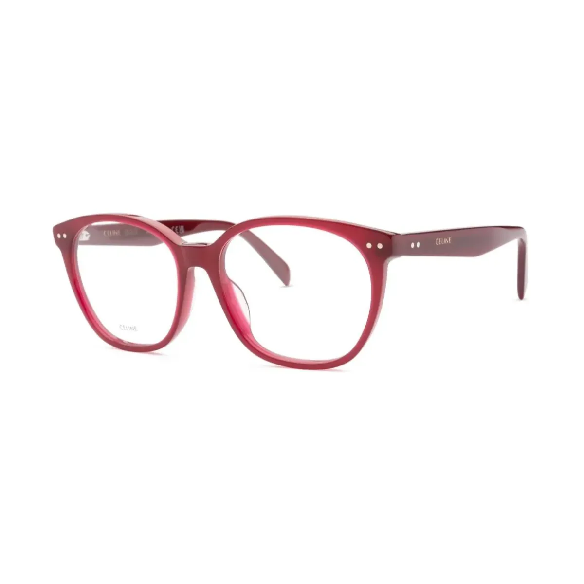 Óculos de Grau Celine CL50099I_55069 Acetato Bordô