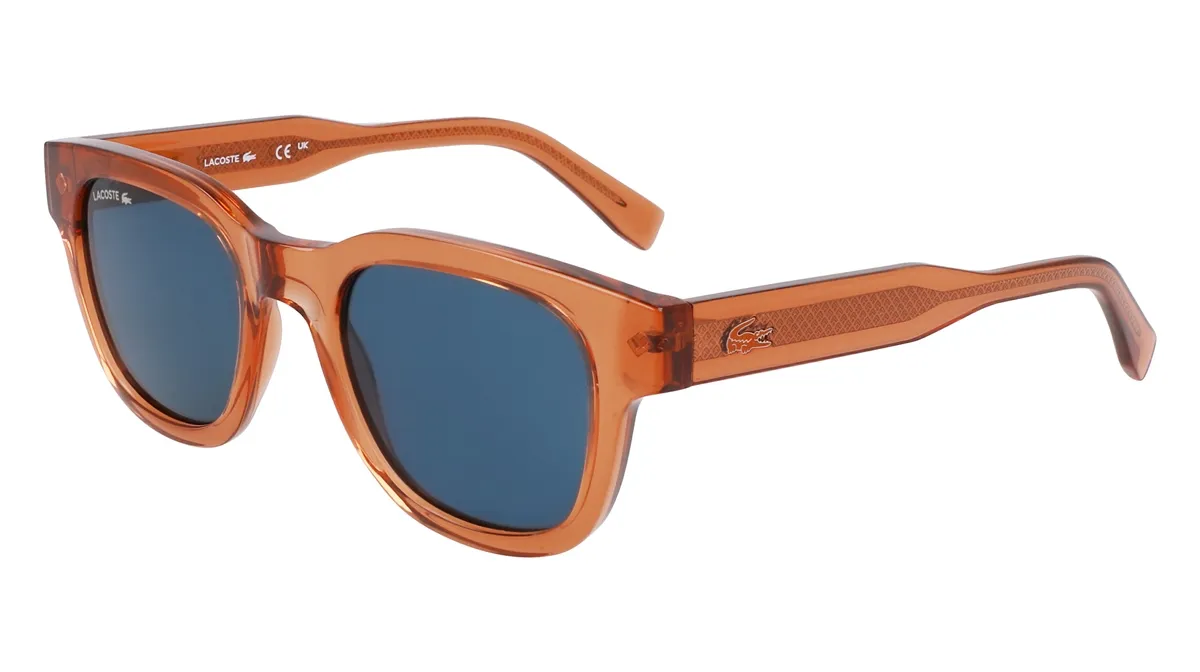 Óculos de Sol Marrom Lacoste L6023S Bio Acetato Azul