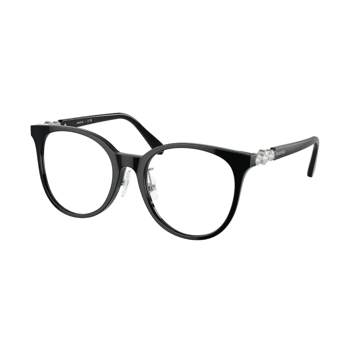 Óculos de Grau Swarovski Preto Acetato 0SK2027D
