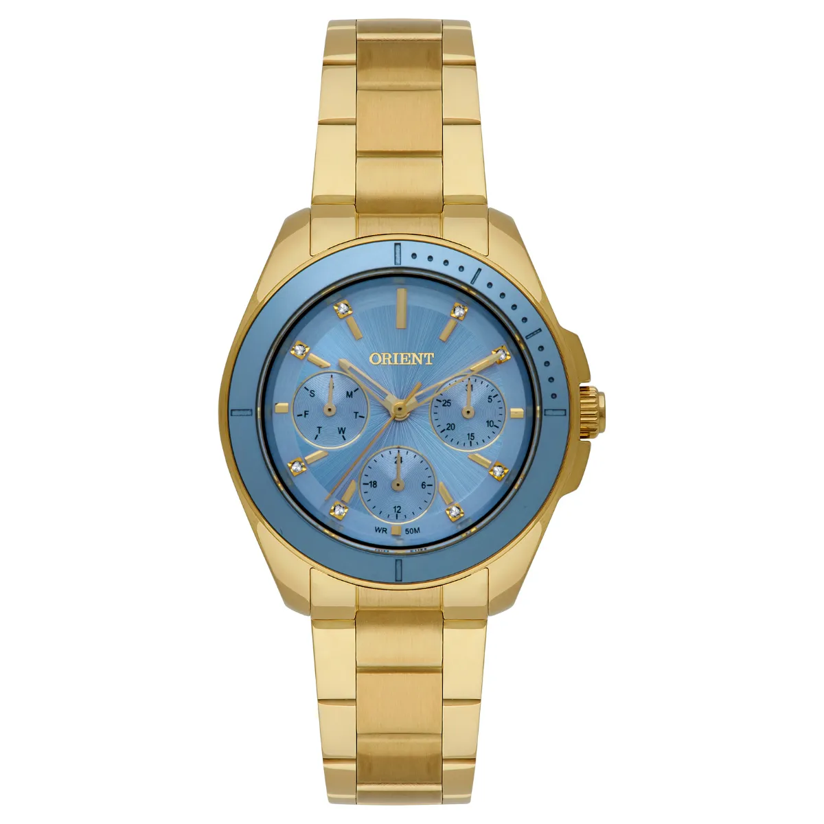 Relógio Orient Eternal Multifunção Feminino - FGSSM095 A1KX Dourado
