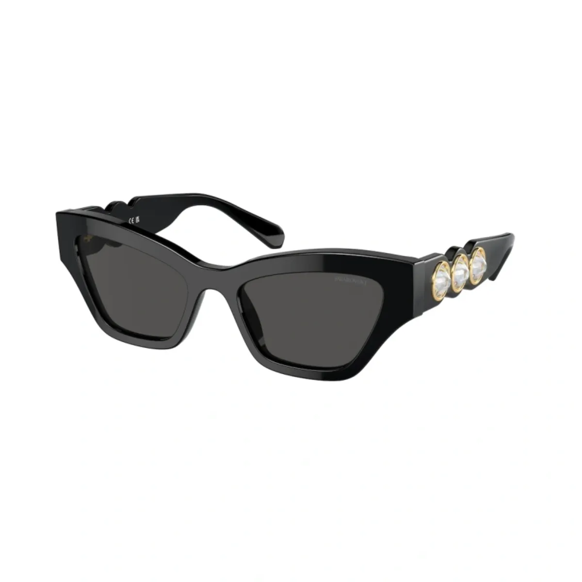 Óculos de Sol Swarovski Acetato Preto 0SK6021