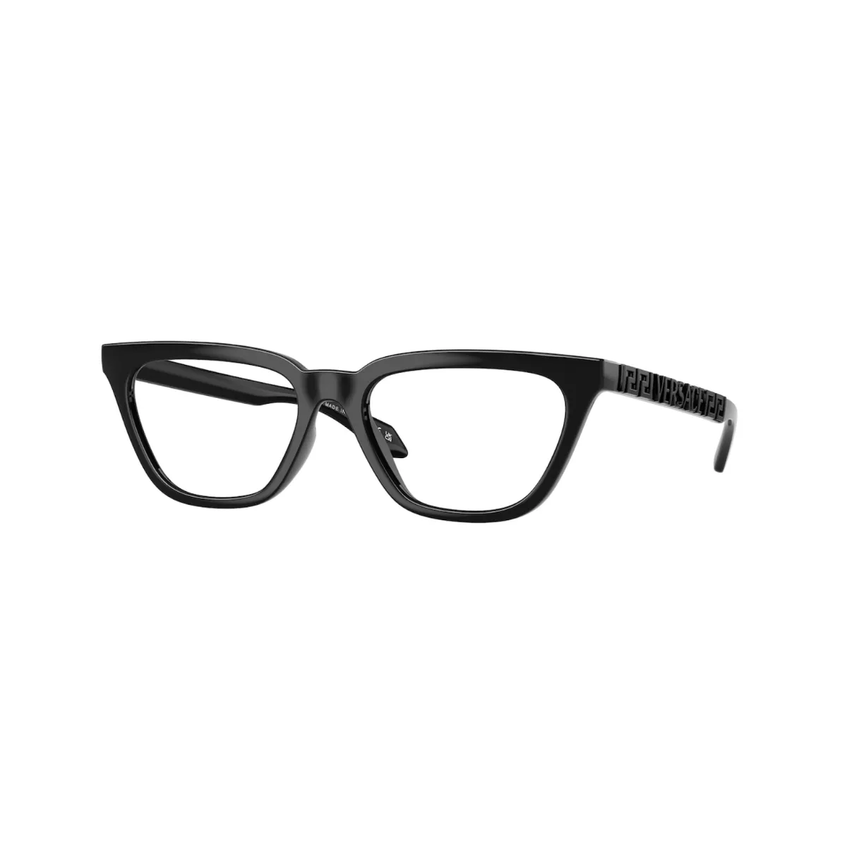 Óculos de Grau Versace 0VE3352U GB1 53 Acetato Preto