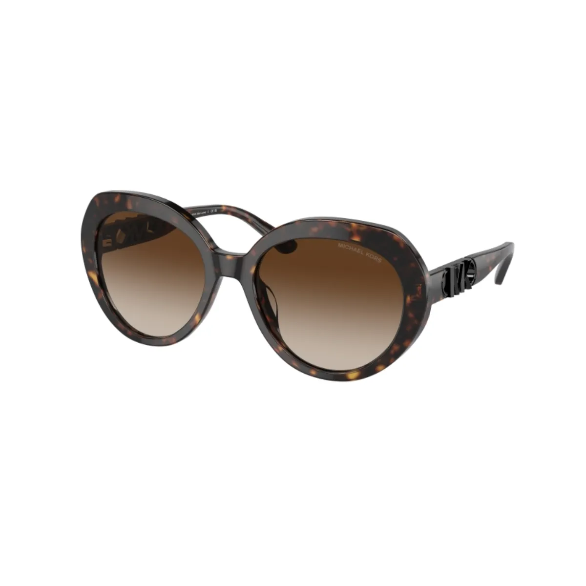 Óculos de Sol Michael Kors San lucas 0MK2214U 30061356 Acetato Marrom Mesclado com lentes na cor Marrom Degradê