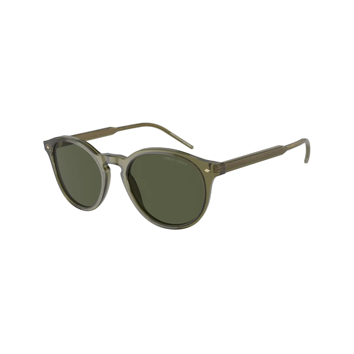 Óculos de Sol Giorgio Armani Acetato Verde Transparente 0AR8211