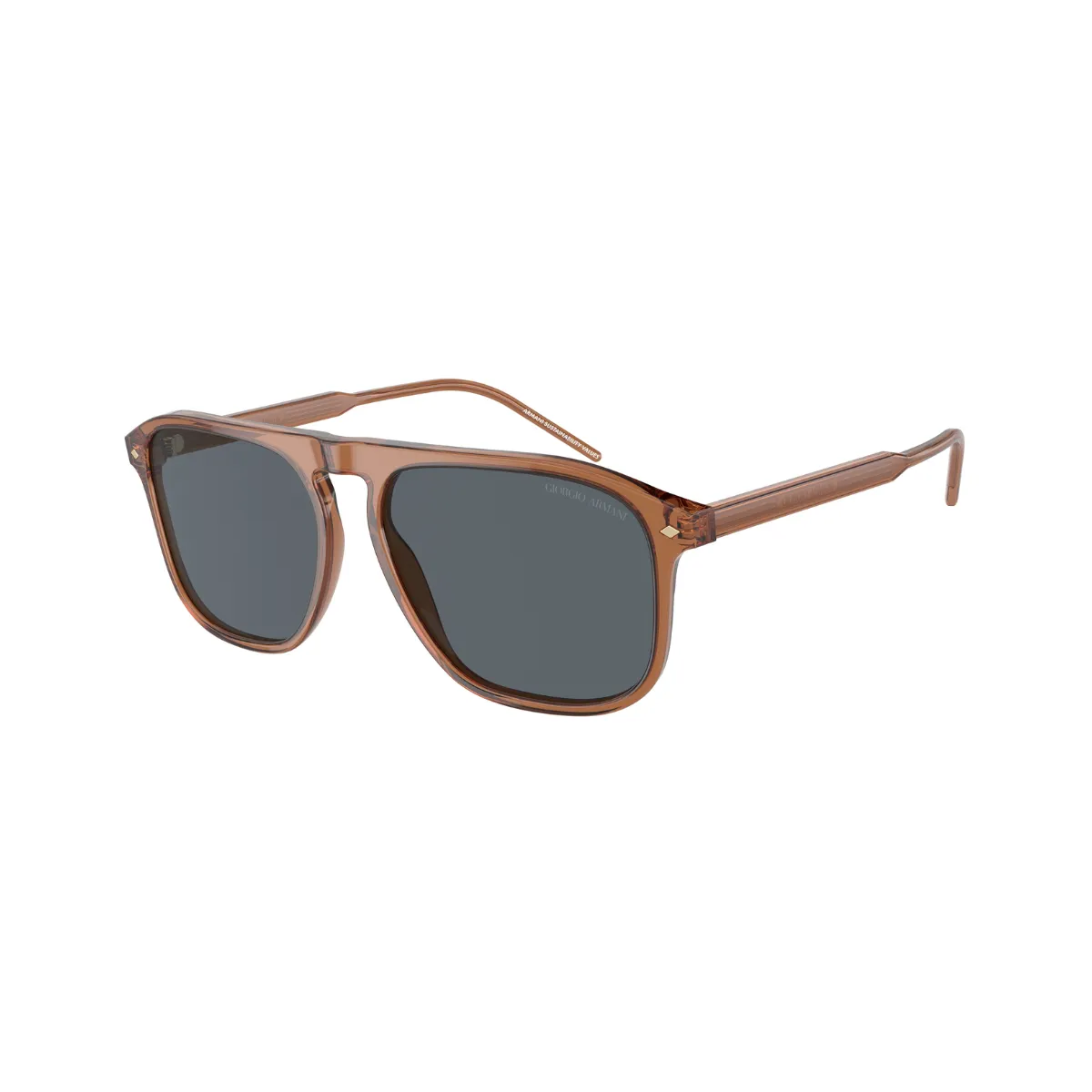 Óculos de Sol Giorgio Armani Acetato Marrom 0AR8212