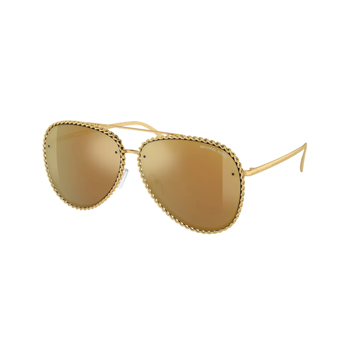 Óculos de Sol Michael Kors Portofino Metal Dourado 0MK1147