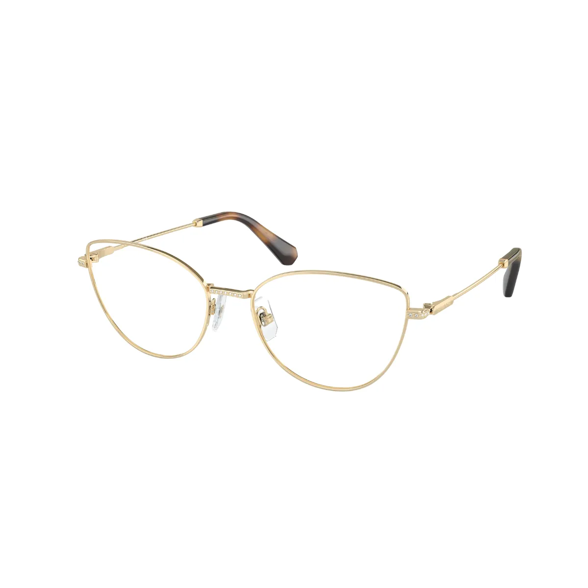 Óculos de Grau Swarovski 0SK1012 Metal Dourado Claro