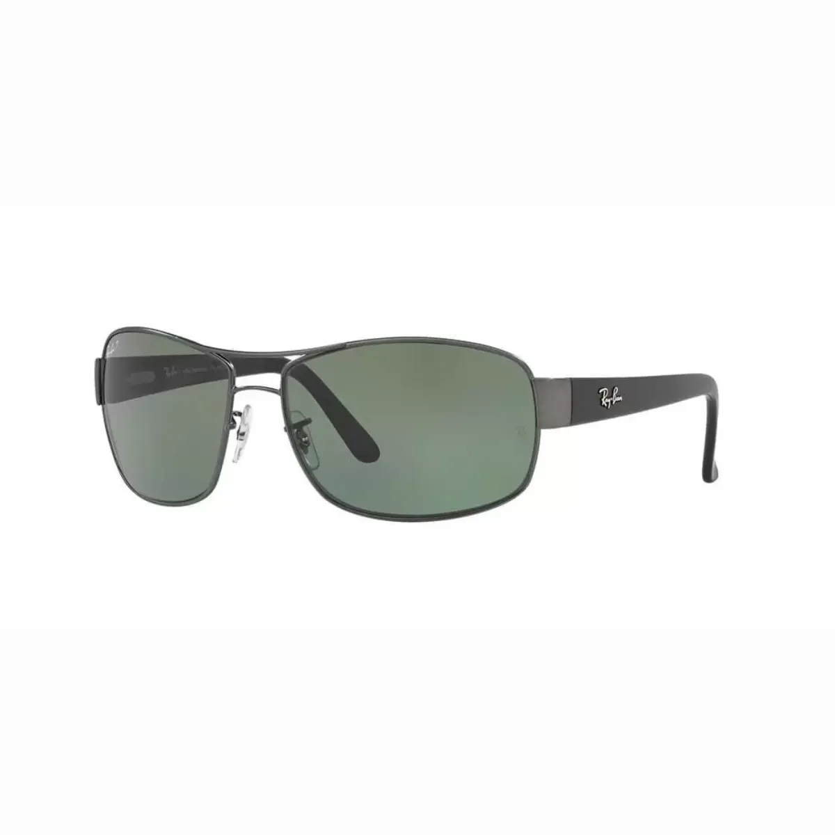 Óculos de Sol Ray-Ban 0RB3503L 019/9A66 Metal Cinza com lente Verde