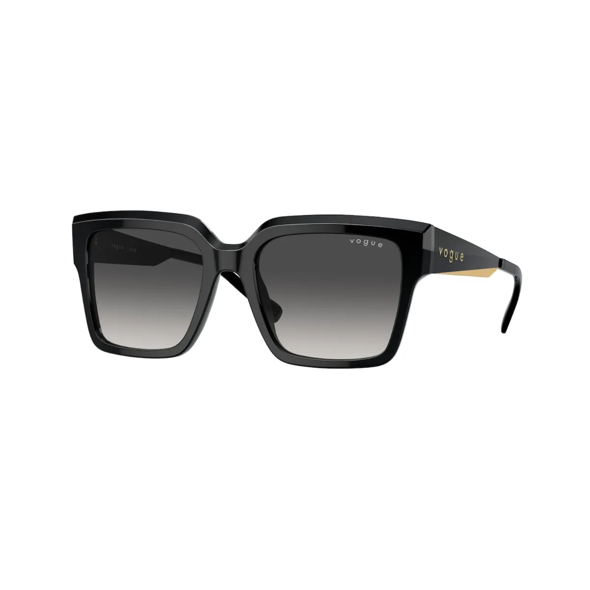 Óculos de Sol Vogue 0VO5553S Acetato Preto com lente Cinza