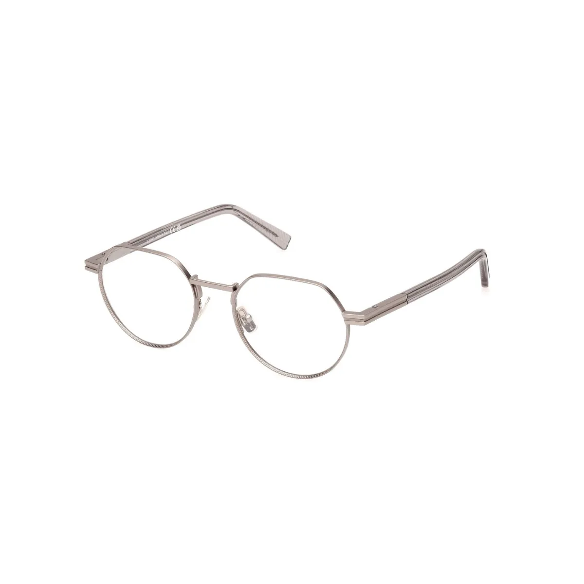 Óculos de Grau Ermenegildo Zegna EZ5286 Metal Cinza