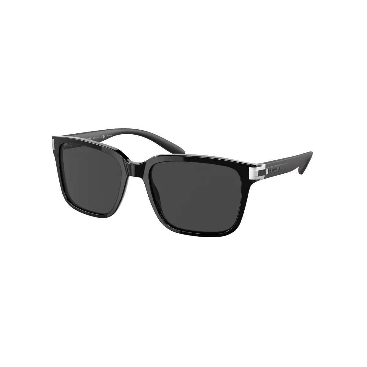 Óculos de Sol Bvlgari Polarizado 0BV7036 Acetato Preto