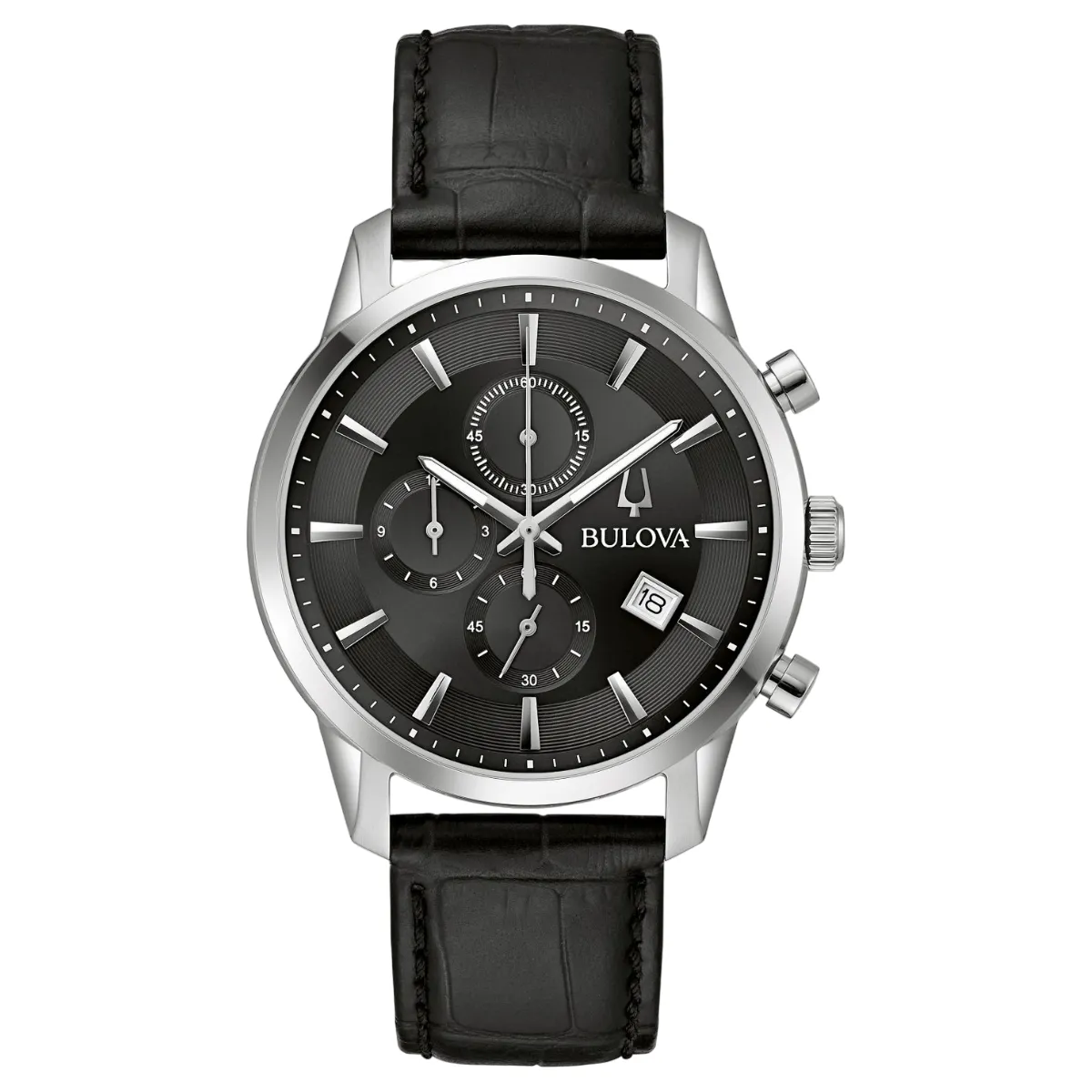 Relógio Bulova Classic Sutton Cronógrafo Masculino - 96B403 Preto