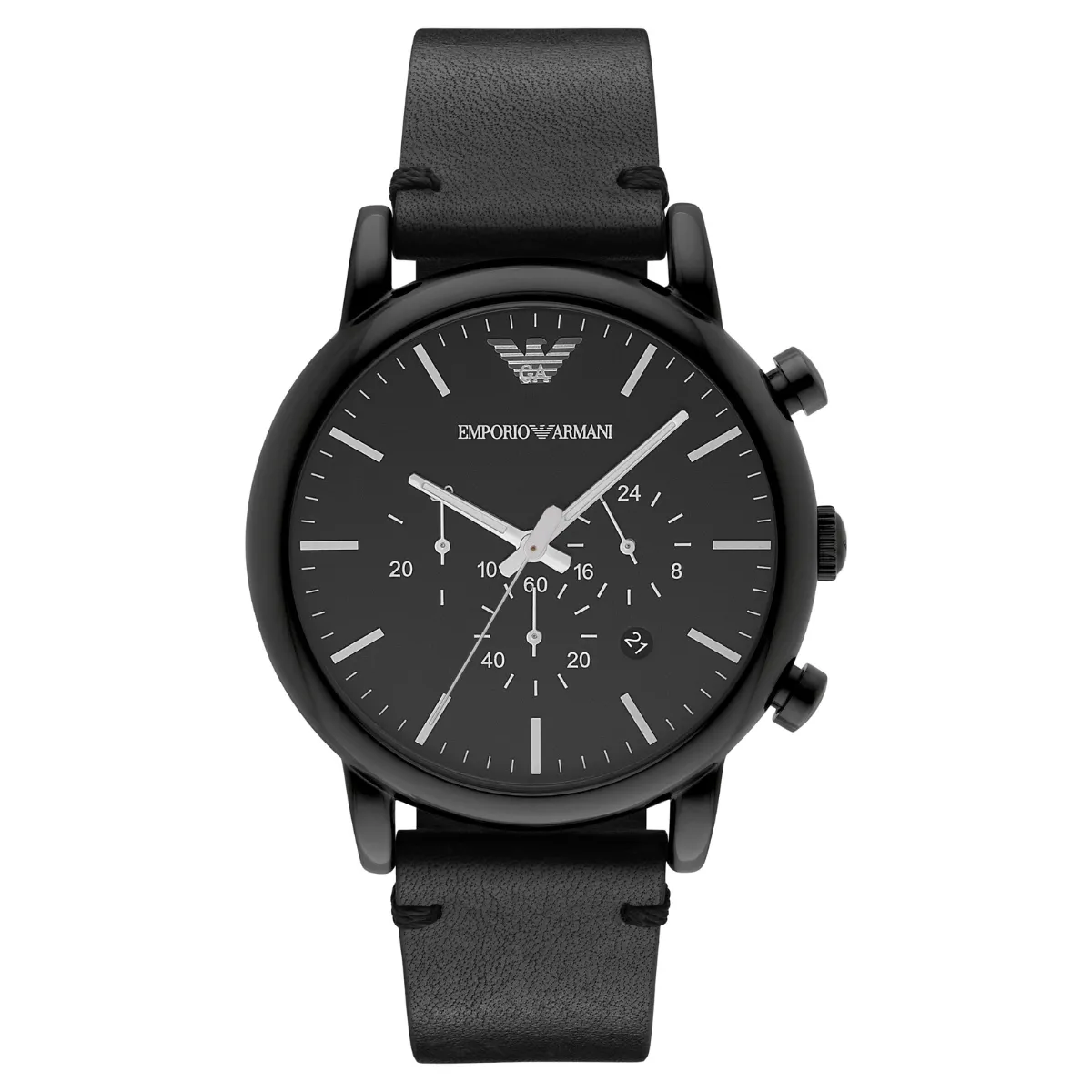 Relógio Emporio Armani Luigi Cronógrafo Masculino - AR1918B1 P1PX Preto
