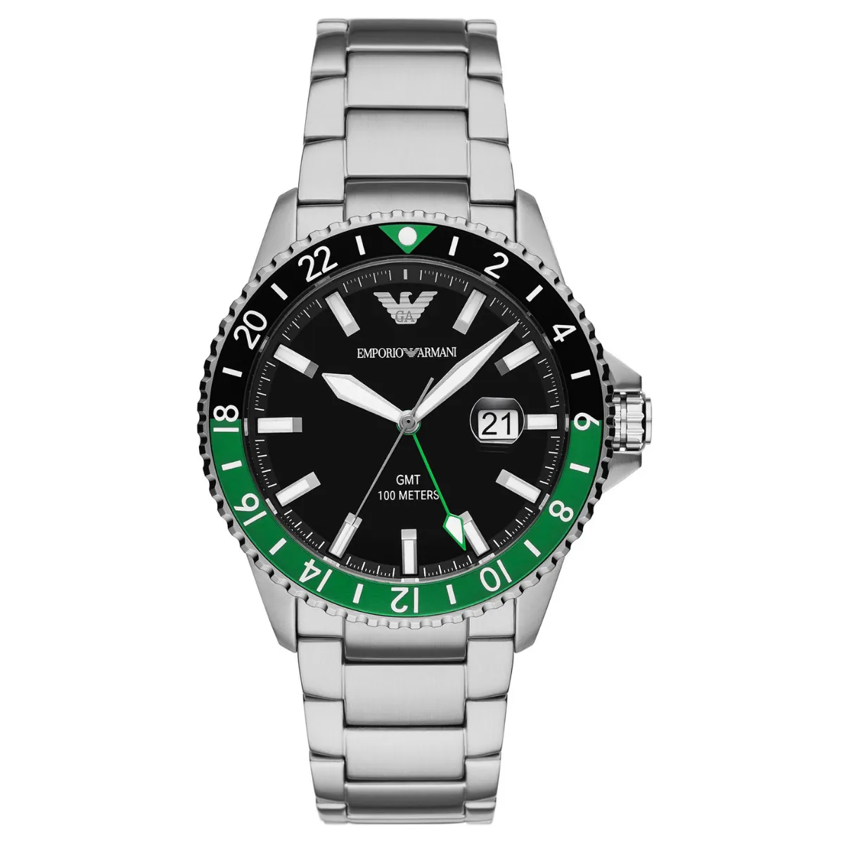 Relógio Emporio Armani Diver Masculino - AR11589B1 P1SX Verde
