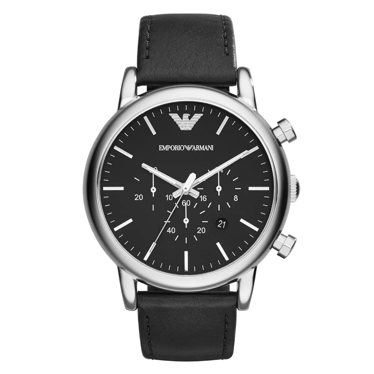 Relógio Emporio Armani Luigi Cronógrafo Masculino - AR1828B1 P1PX Preto