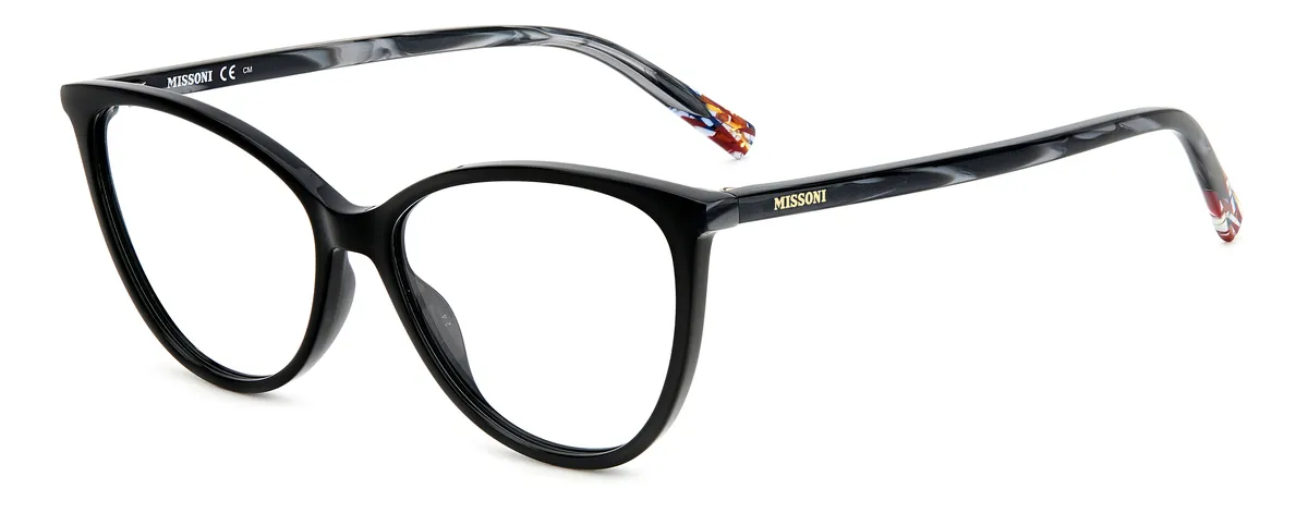 Óculos de Grau Missoni MIS 0136 Acetato Preto