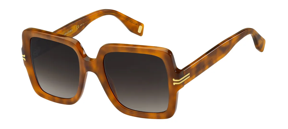 Óculos de Sol Marc Jacobs MJ 1034/S Acetato Marrom Mesclado