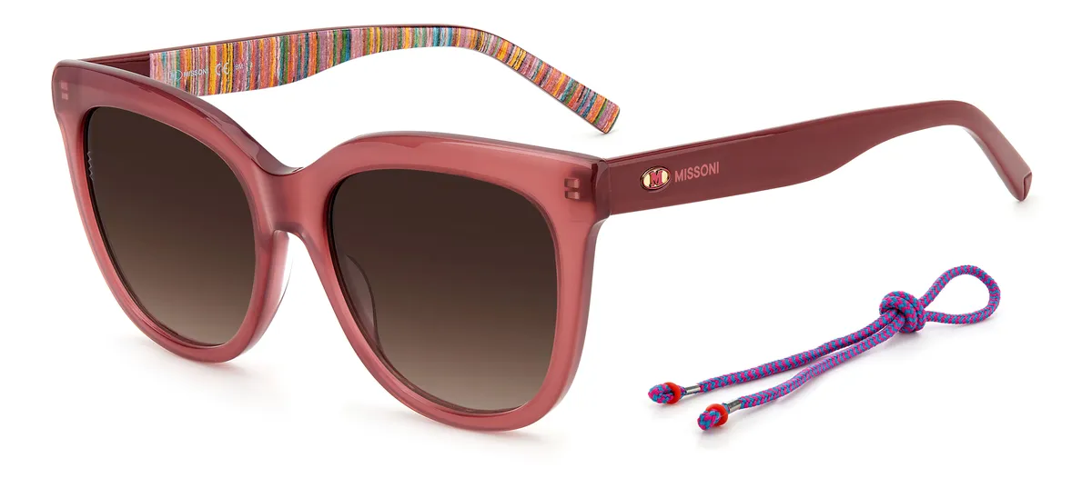 Óculos de Sol M Missoni MMI 0112/S G3I 55HA Acetato Bordô