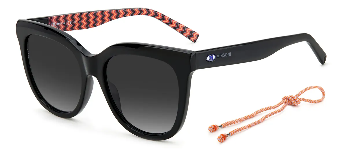 Óculos de Sol M Missoni MMI 0112/S Acetato Preto