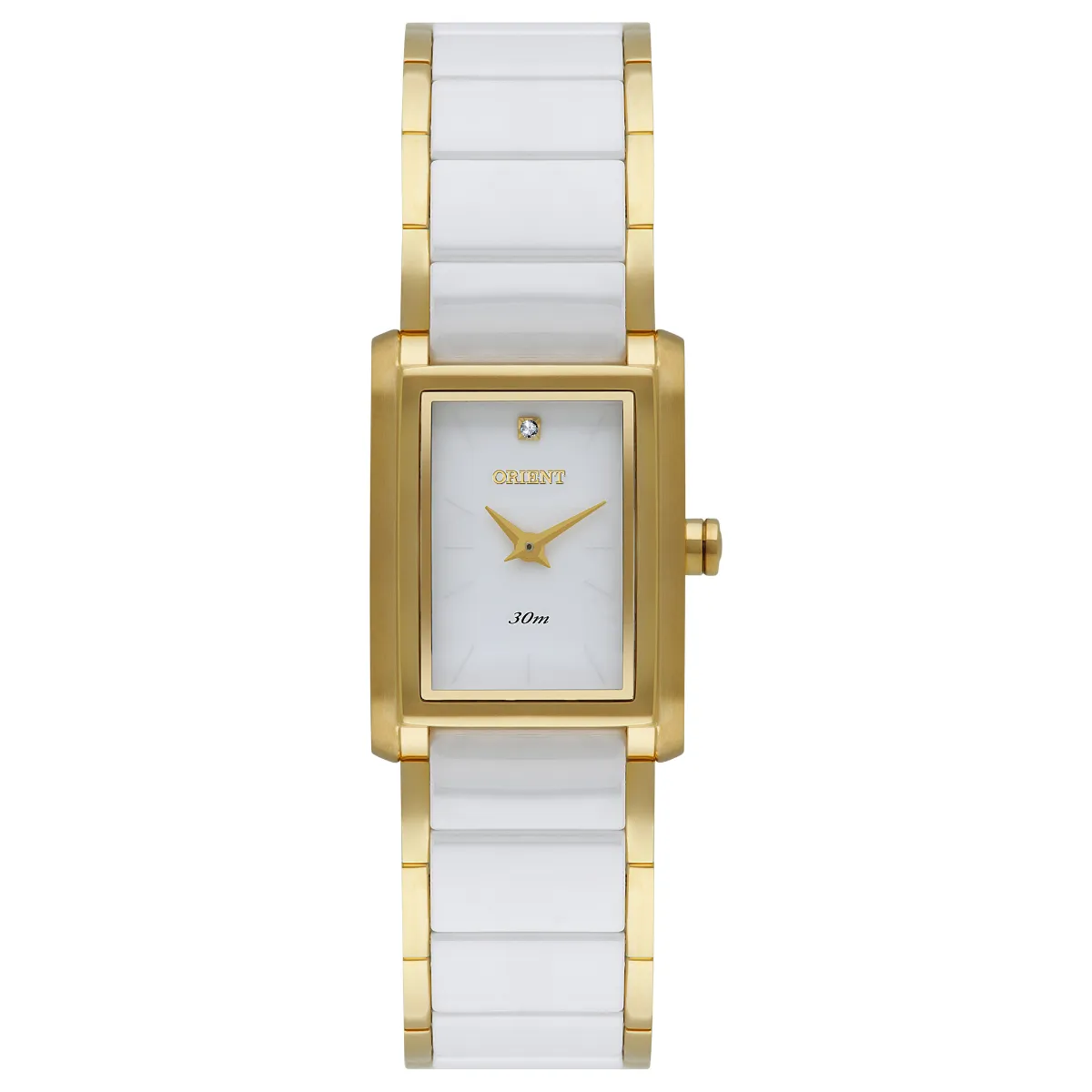 Relógio Orient Ceramic Feminino - LTSK0004 B1KB Branco