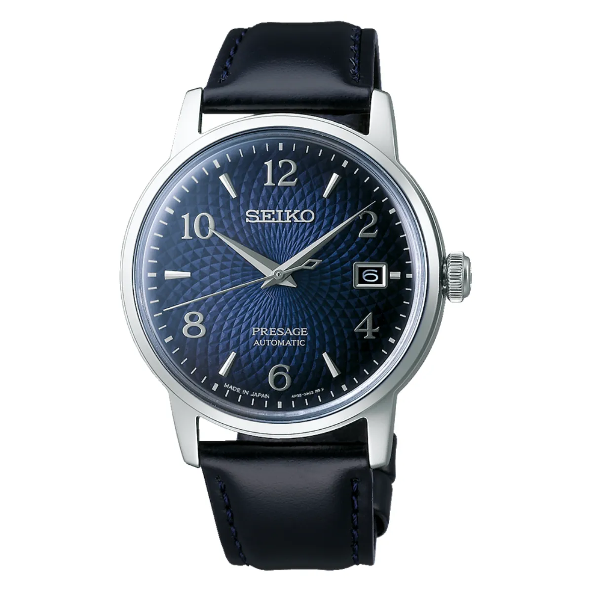 Relógio Seiko Presage Cocktail Time Automático Masculino - SRPE43J1 D2PX Azul