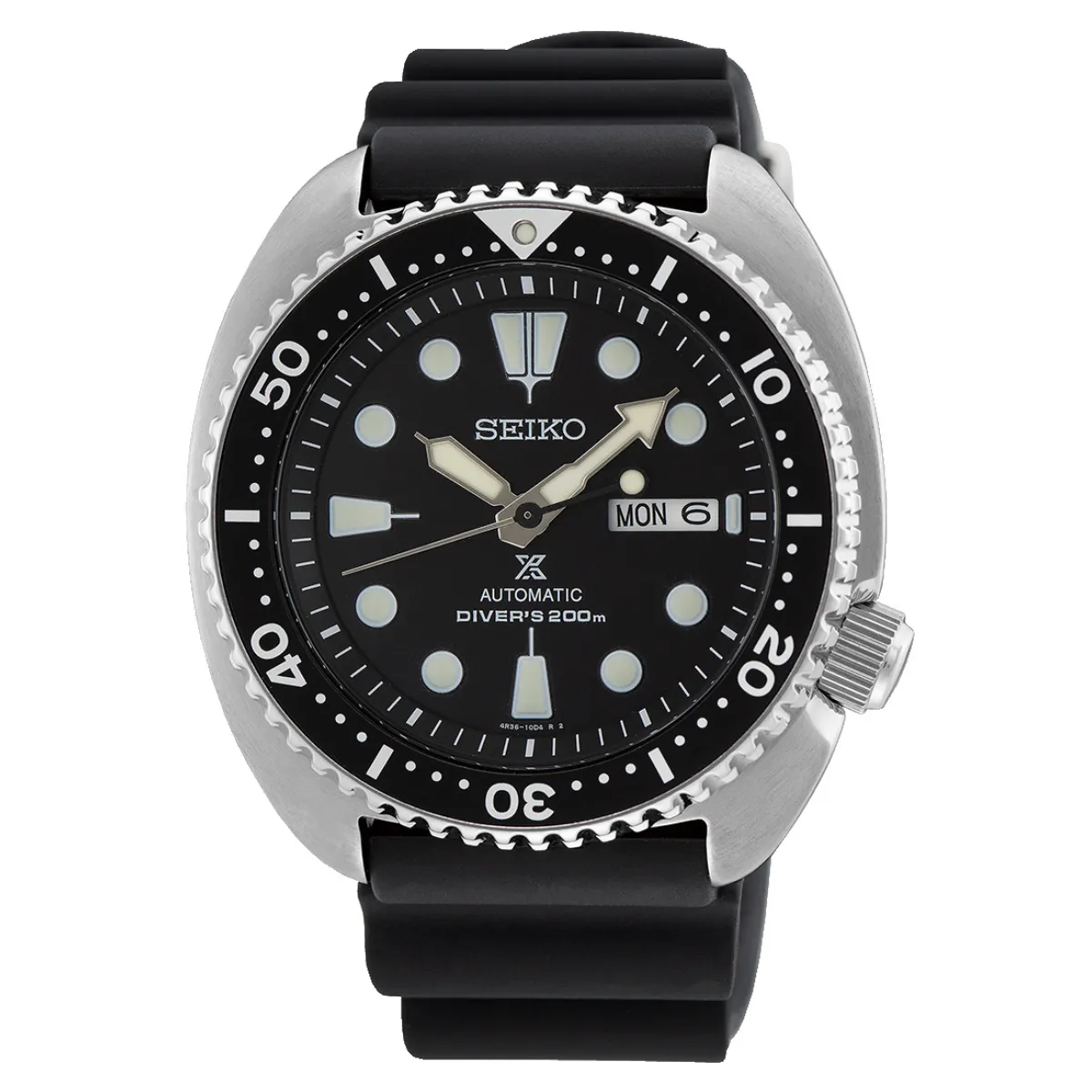 Relógio Seiko Prospex Turtle Automático Masculino - SRPE93B1 P1PX Preto