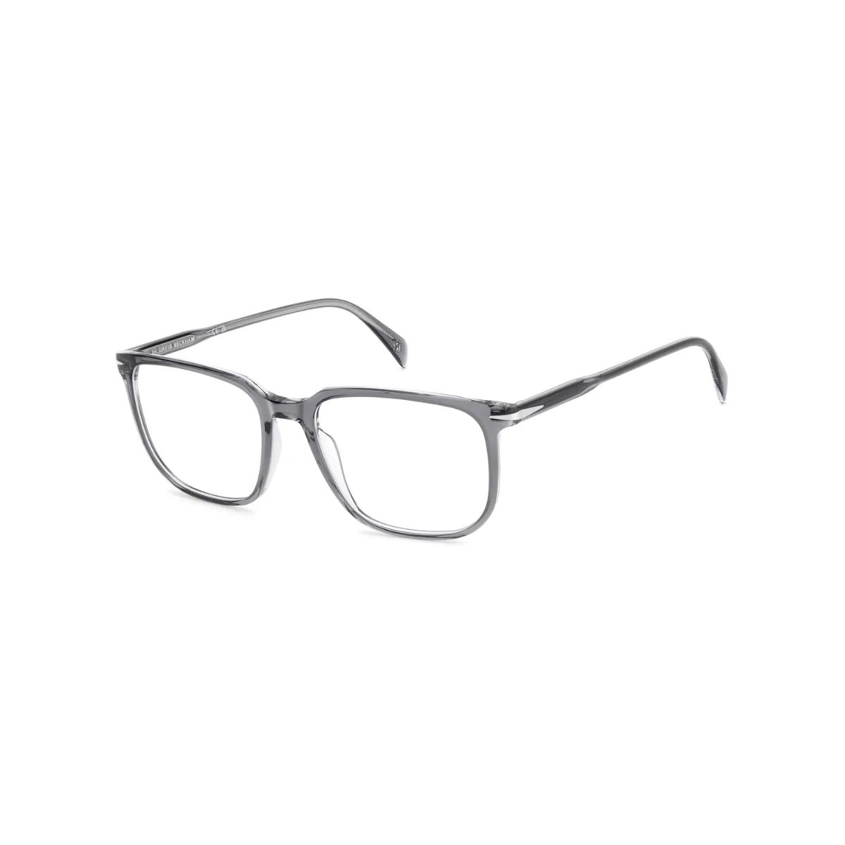 Óculos de Grau David Beckham DB 1141 TX7 5618 Acetato Cinza Transparente