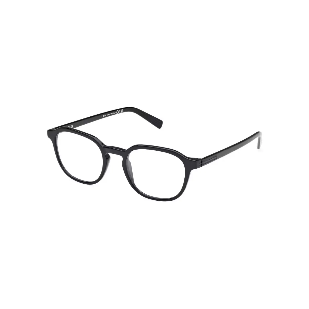 Óculos de Grau Ermenegildo Zegna EZ5284_49001 Acetato Preto