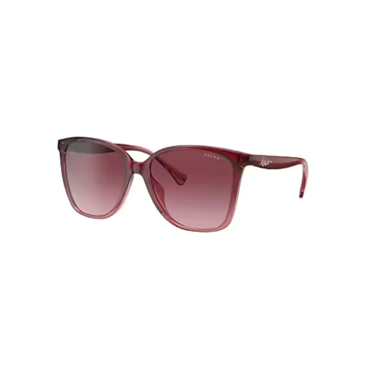 Óculos de Sol Ralph 0RA5281U 59798H57 Acetato Bordô Transparente com lentes na cor Rosa