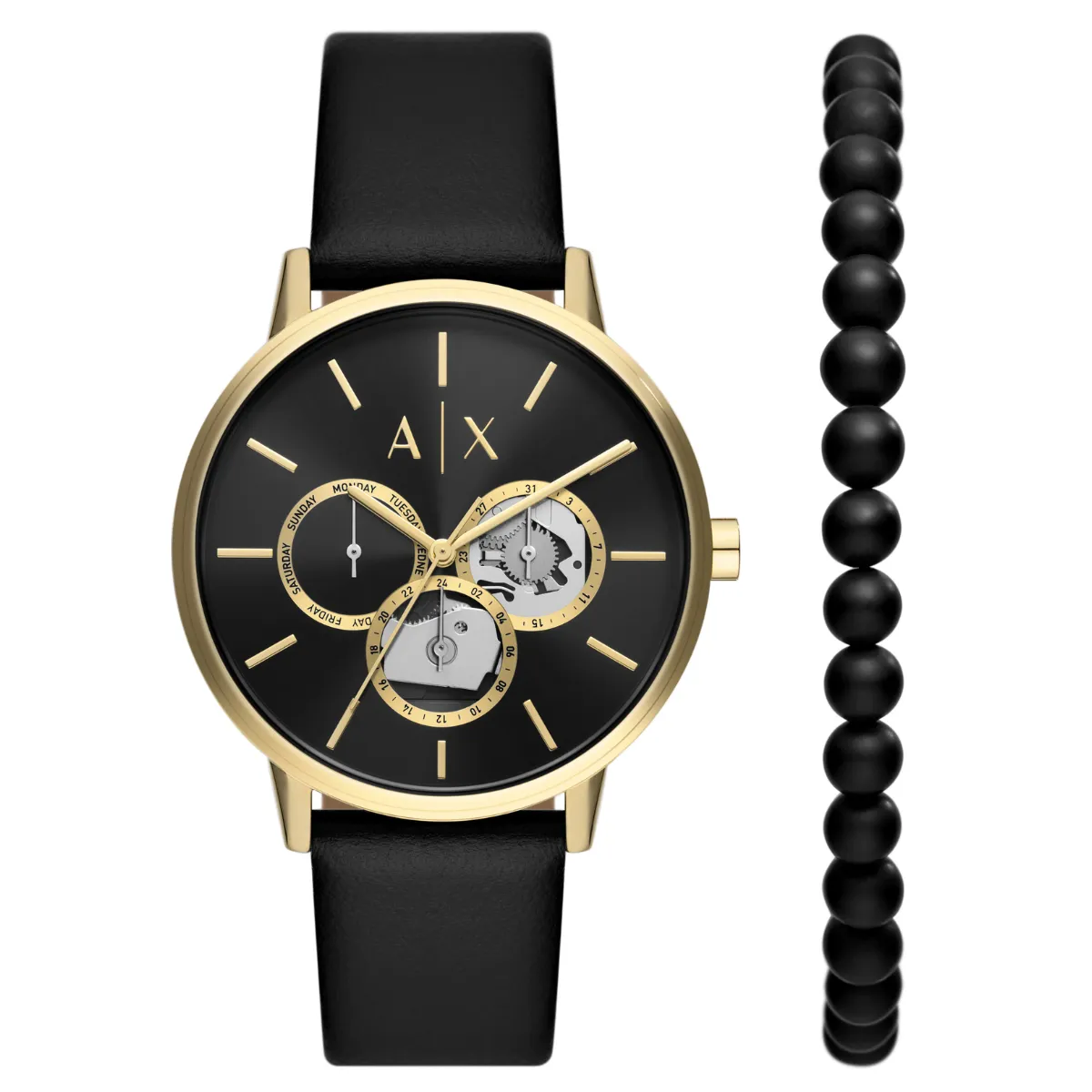 Relógio Armani Exchange A|X Cayde Masculino - AX7146B1 K05JP1PX Preto