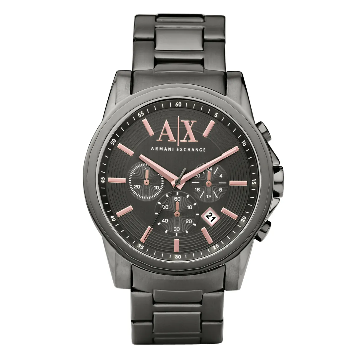 Relógio Armani Exchange A|X Outerbanks Cronógrafo - AX2086B1 G1GX Cinza