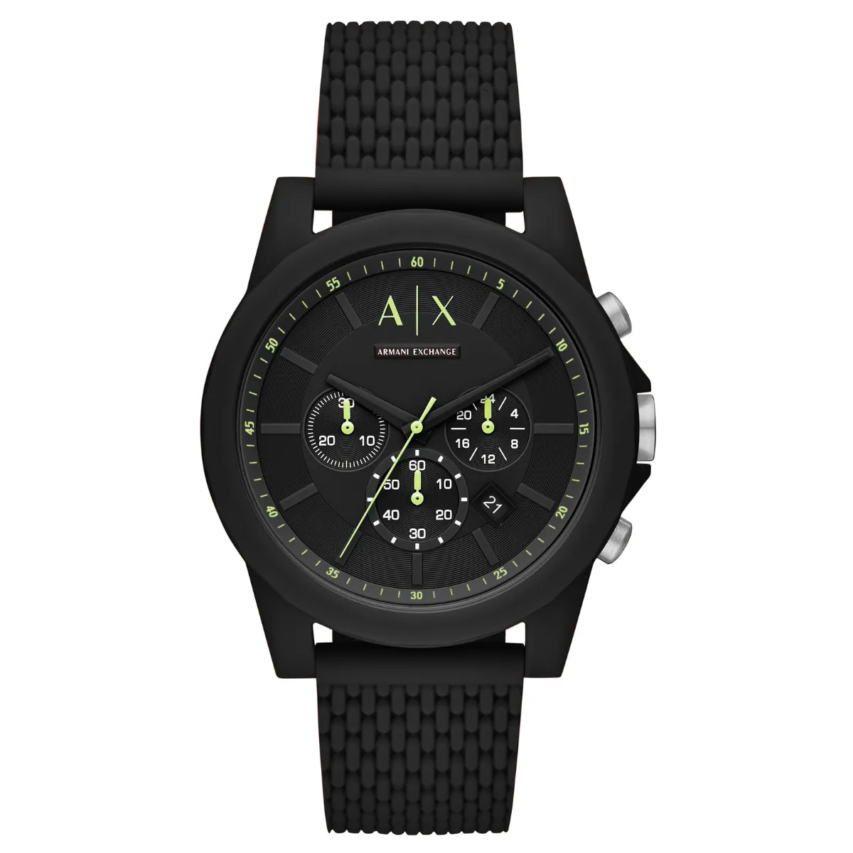 Relógio Armani Exchange A|X Outerbanks Cronógrafo - AX1344B1 P1PX Preto