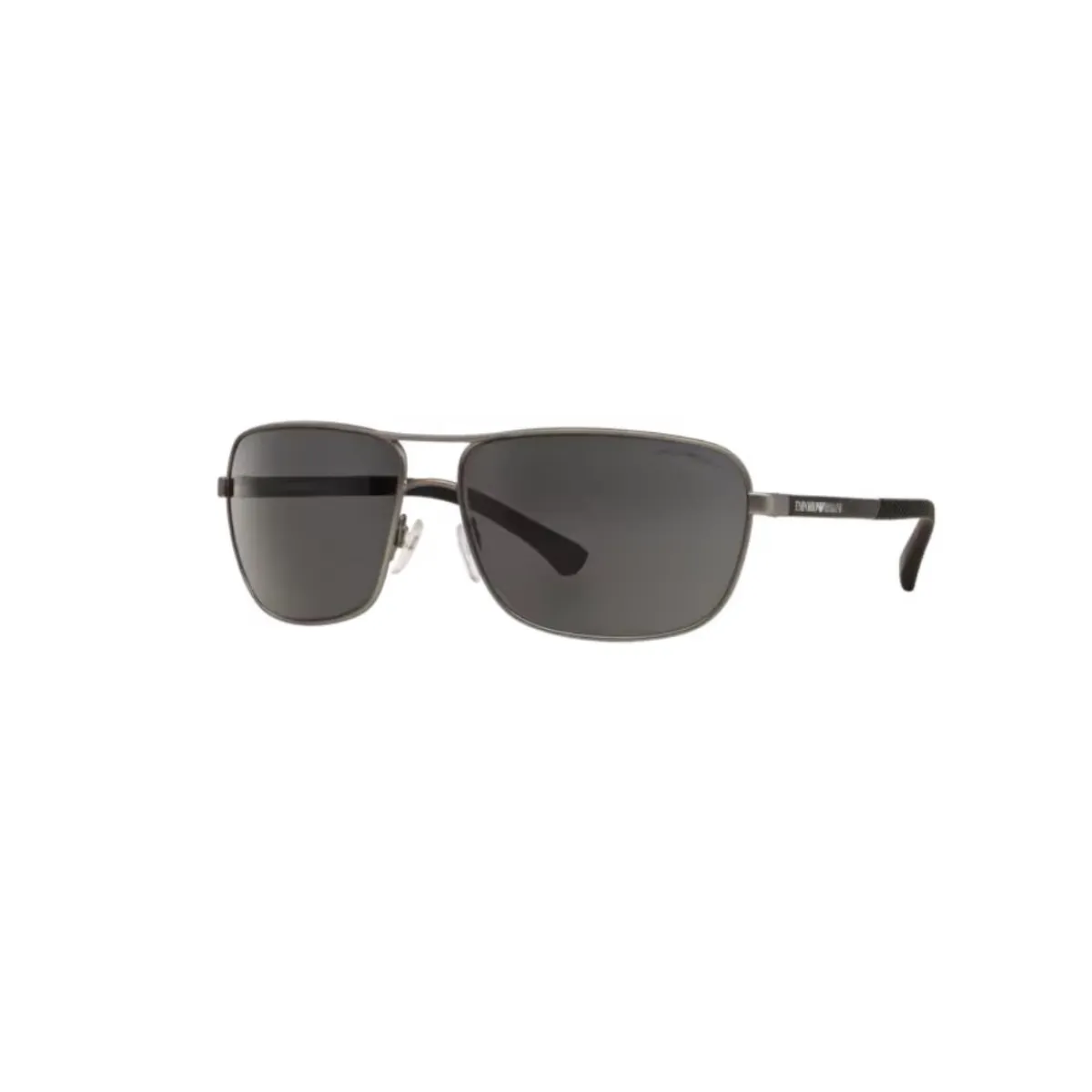 Óculos de Sol Emporio Armani 0EA2033 31308764 Metal Grafite Fosco com lentes na cor Cinza