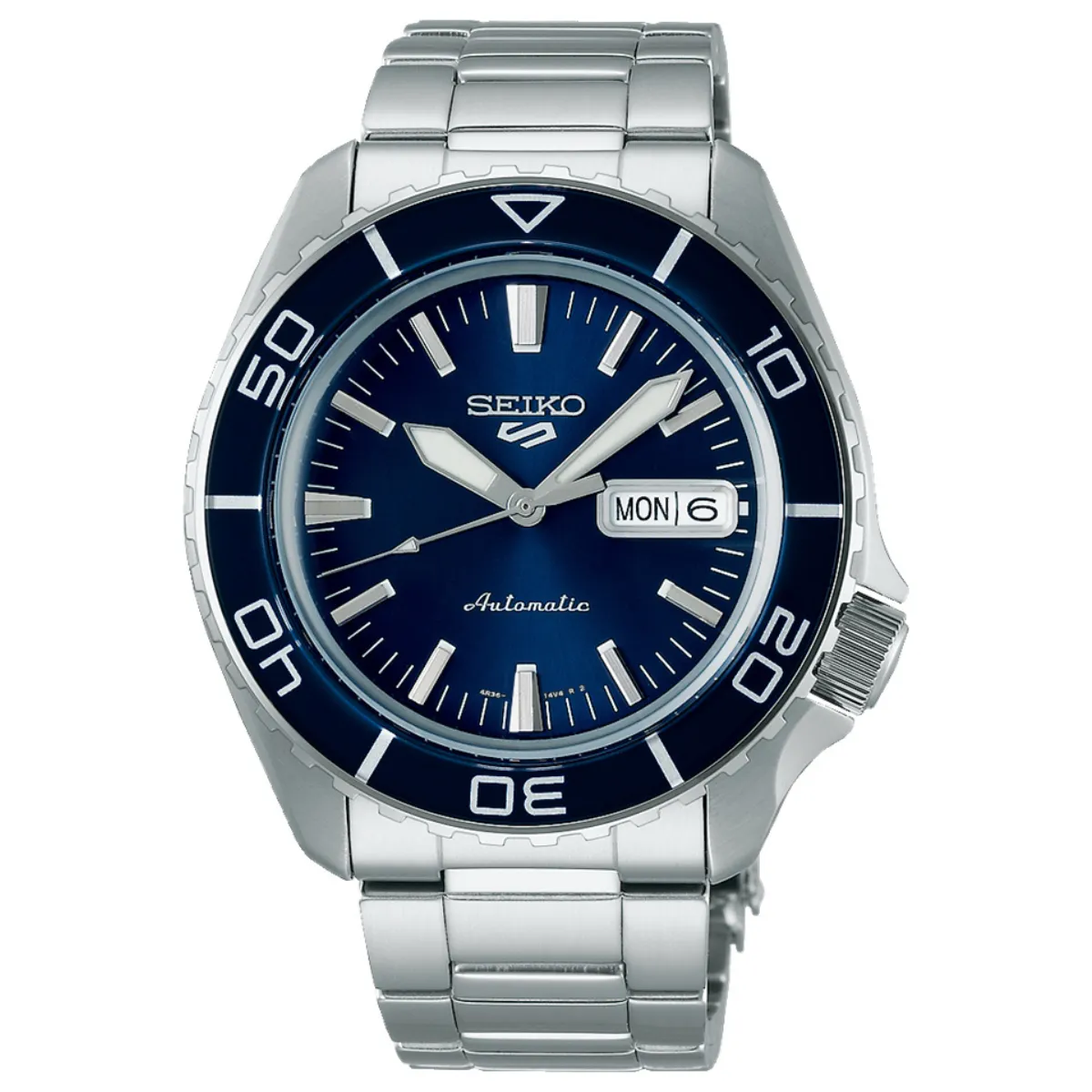 Relógio Seiko 5 Sports SKX Automático Masculino - SRPK97B1 D1SX Azul