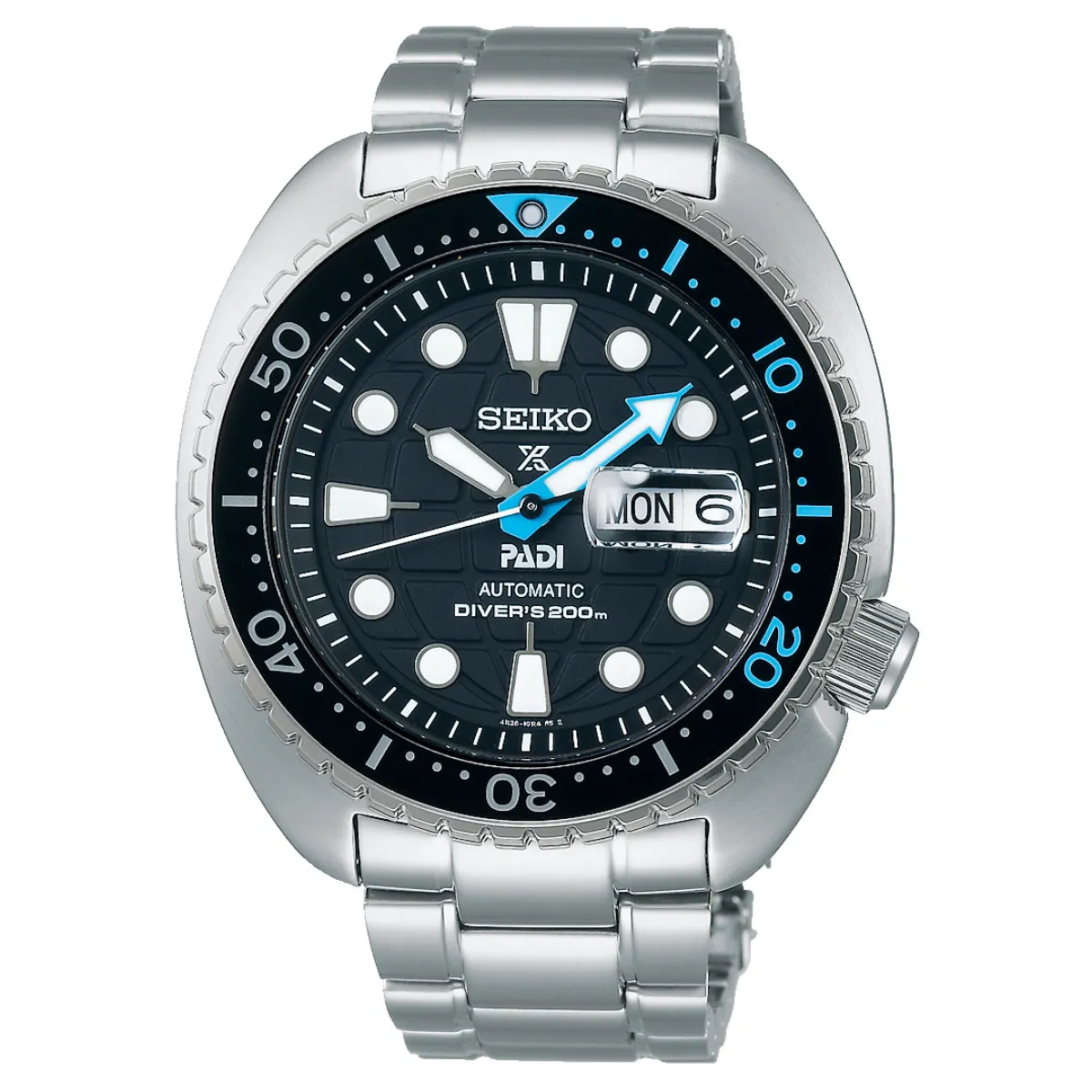 Relógio Seiko Prospex Turtle Edição Especial PADI Automático - SRPG19B1 P1SX Preto