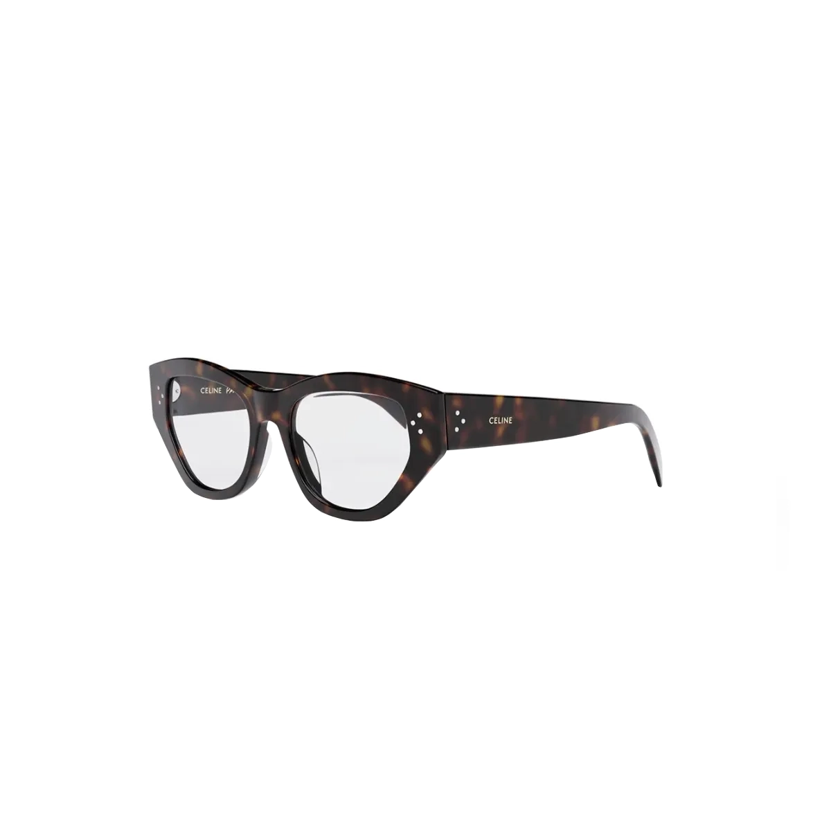 Óculos de Grau Celine CL50111I_52052 Acetato Marrom Mesclado