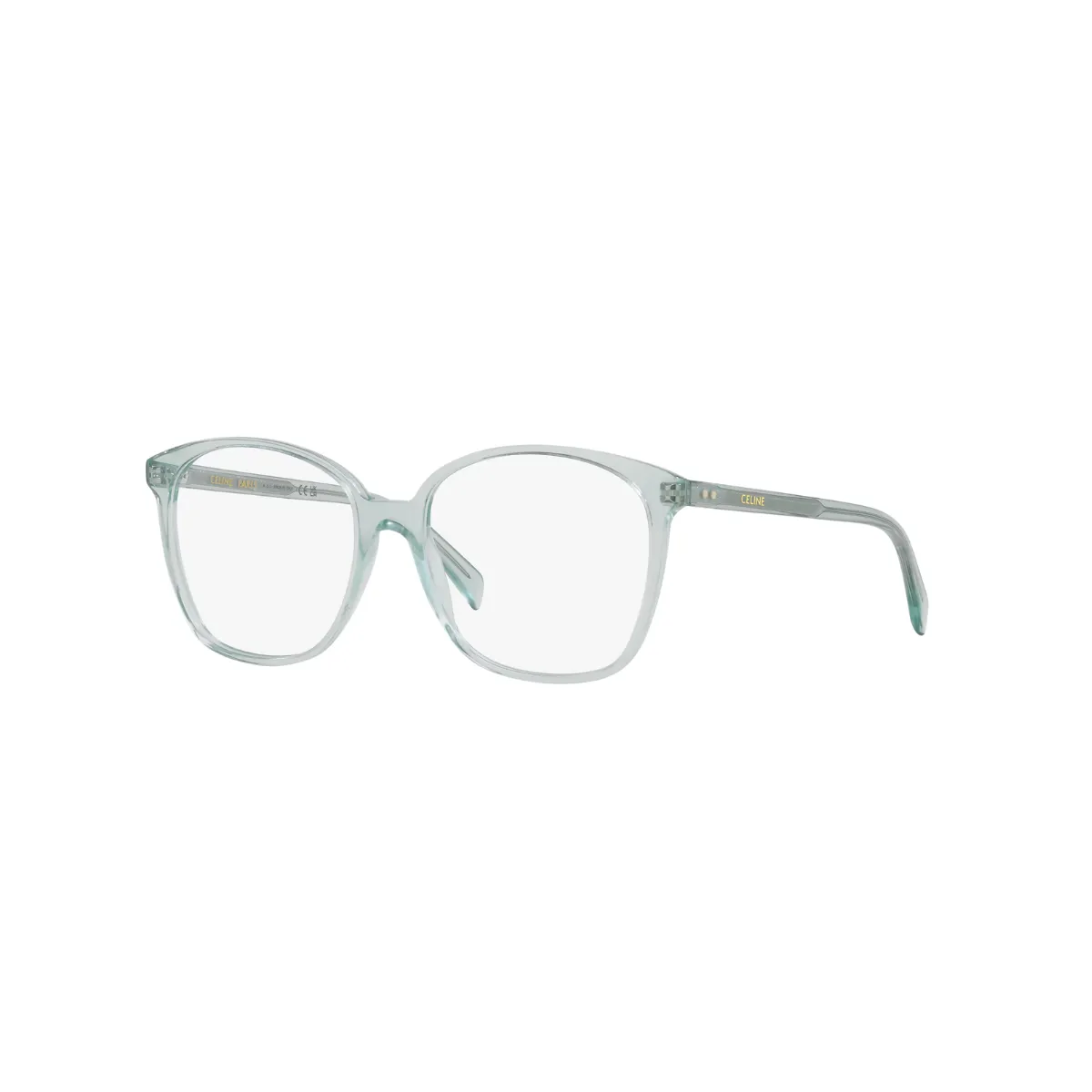 Óculos de Grau Celine CL50115I_57093 Acetato Verde Transparente