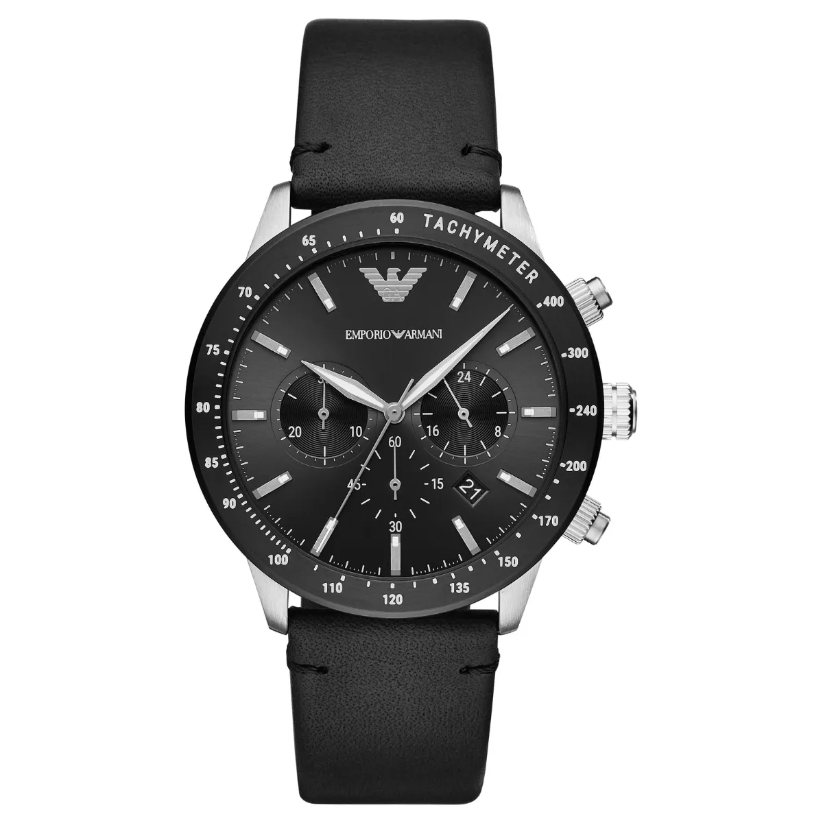 Relógio Emporio Armani Mario Cronógrafo Masculino - AR11243B1 P1PX Preto