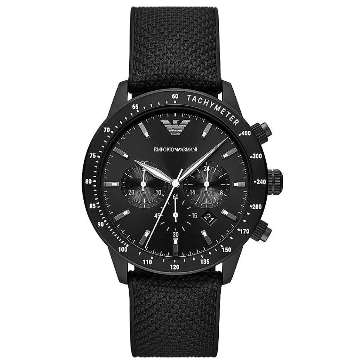 Relógio Emporio Armani Mario Cronógrafo Masculino - AR11453B1 P1PX Preto